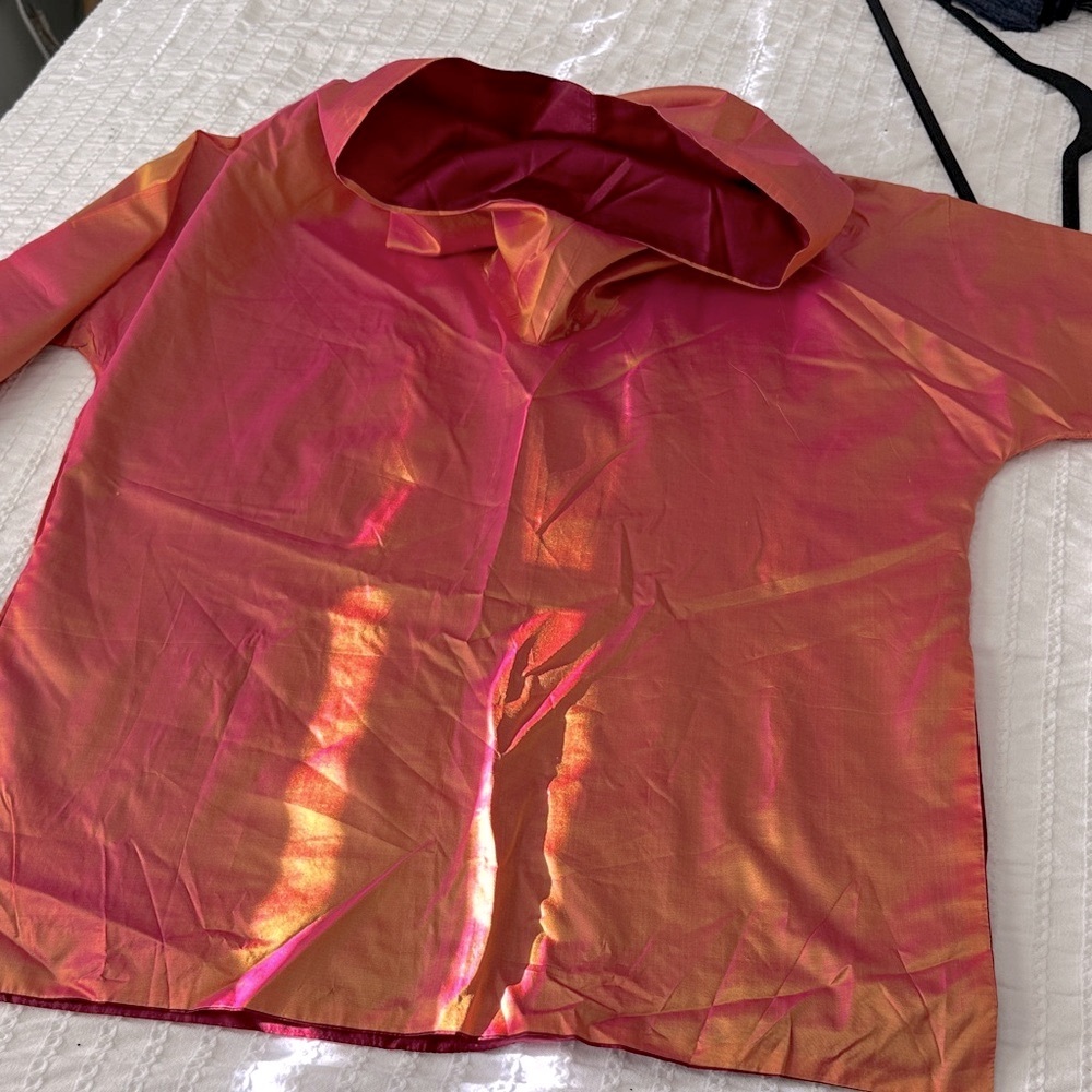 Stylish Pink and Orange Women's Blazer